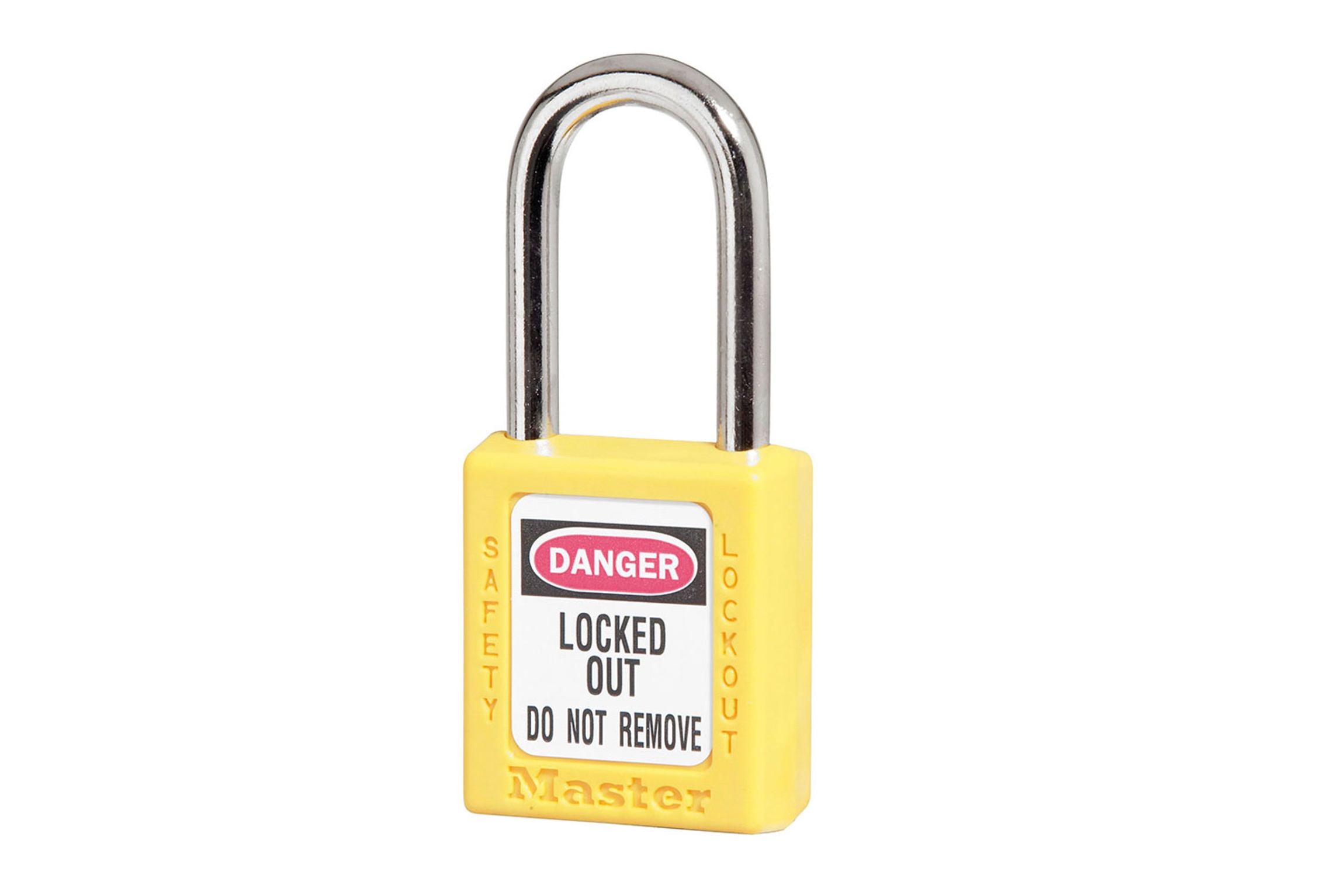 CANDADO AMARILLO DE BLOQUEO MASTERLOCK