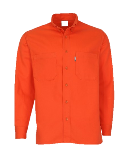 Camisa Naranja 100% Algodón