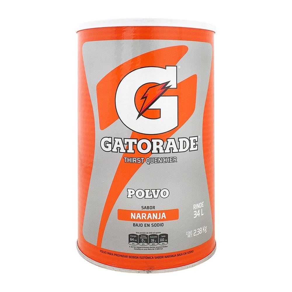 Polvo Gatorade para Preparar Bebida Rehidratante 2.38 Kg