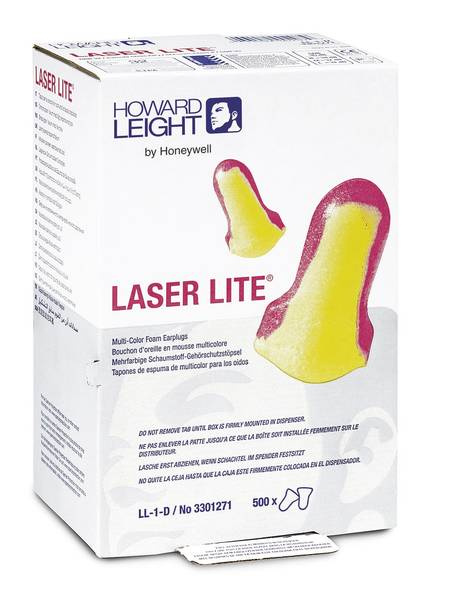 Tapón Auditivo Laser Lite-Disp Refill,500PR LL-1-D HOWARD