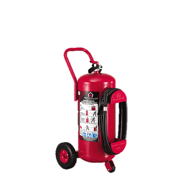 Extintor Móvil de Polvo Químico Seco ABC EXTIN-FLAM