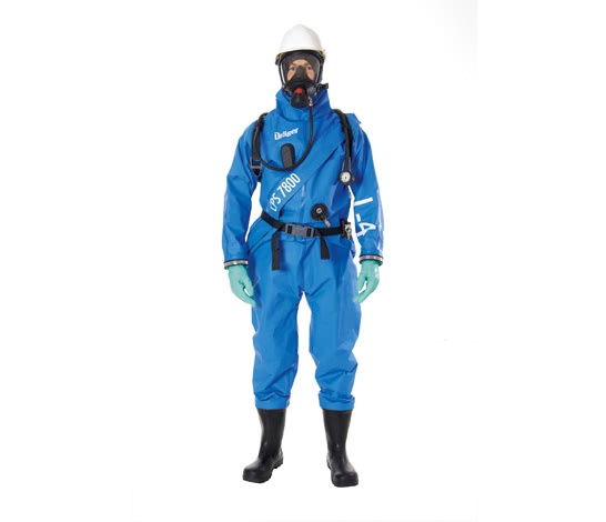 Traje De Protección Química Uso Industrial CPS 7800 Dräger