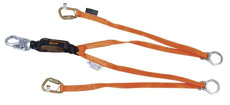 LINEA DE VIDA DOBLE GANCHO CON AUTOANCLAJE T6121TB TIE BACK  TITAN II MILLER